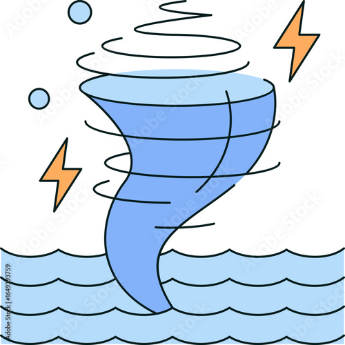 Hurricane_1 Icon Illustrations