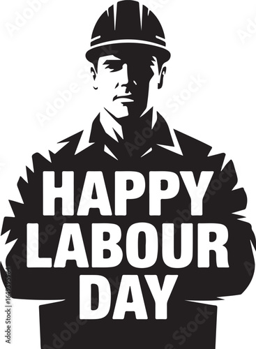Happy Labour Day Worker Illustration Vector Design