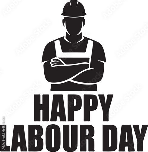 Happy Labour Day Worker Illustration Vector Design