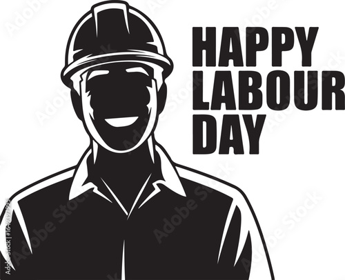 Happy Labour Day Worker Illustration Vector Design