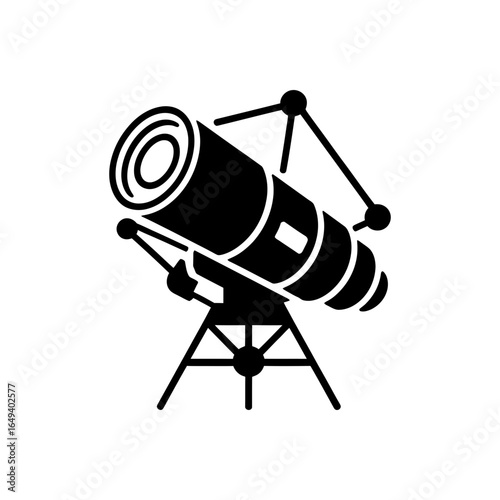 Astronomical Telescope Observation icon