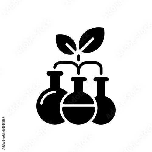 Botanical extraction icon