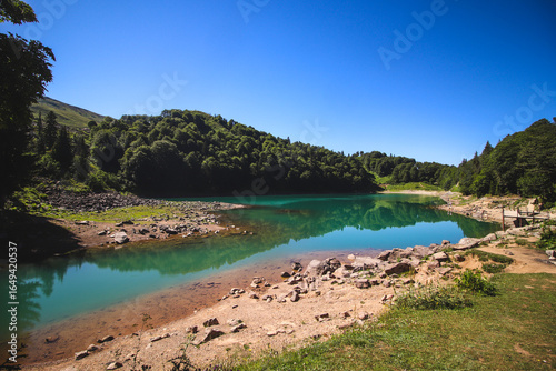Green Lake on Goderdzi Pass, Adjara, Georgia (Mtsvane Lake)
