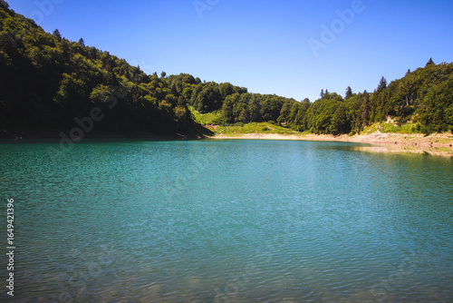 Green Lake on Goderdzi Pass, Adjara, Georgia (Mtsvane Lake)