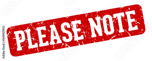 please note rectangular sign. please note stamp