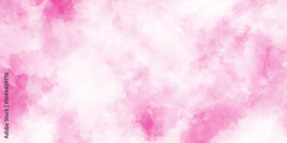 Fototapeta premium abstract soft pastel pink watercolore background, grunge texture template for design greeting card, soft pink or white background, colorful abstract watercolor paint background design.