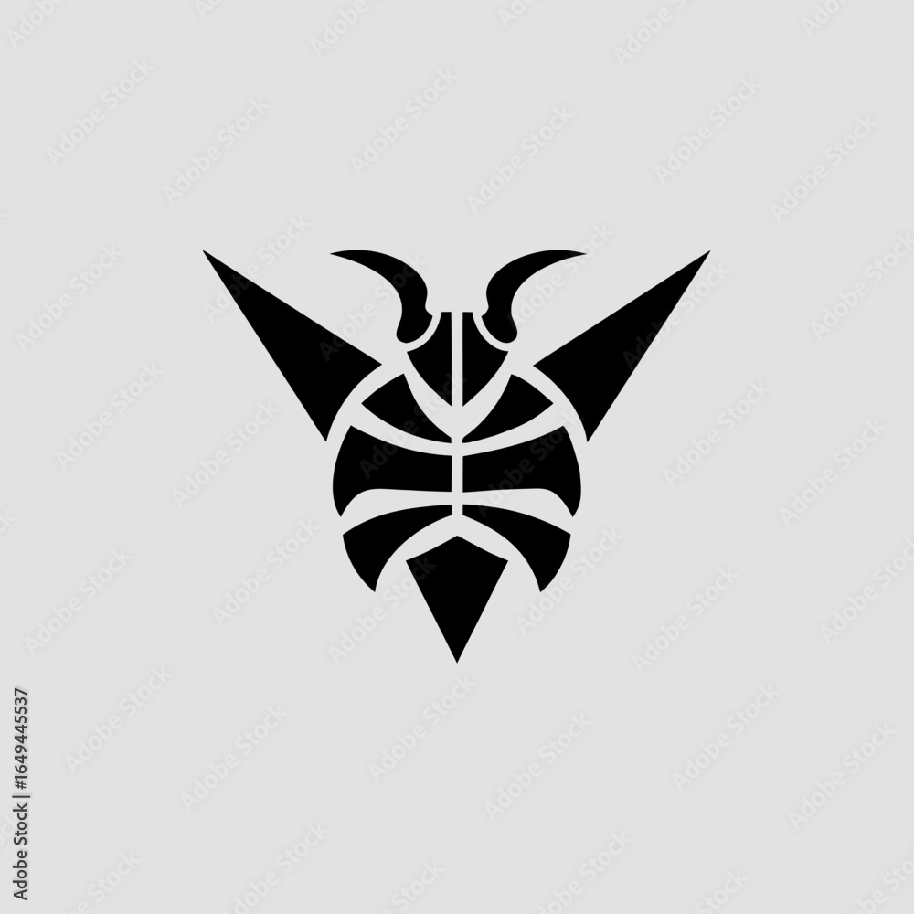 Fototapeta premium Basketball Hornet and Wasp Sports Mascot Logo