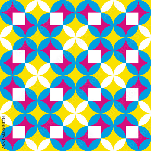 seamless pattern with geometric shapes, fabric, decorative, wall, wallpaper, wrapping paper, fabric, silk, scarf, pillow, book, backdrop and etc.