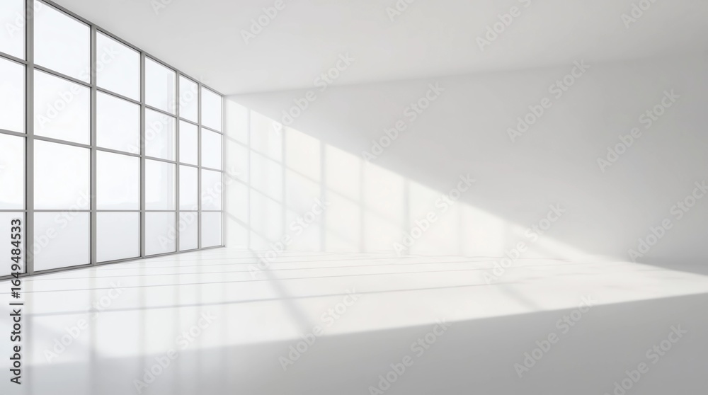 Fototapeta premium Modern empty interior