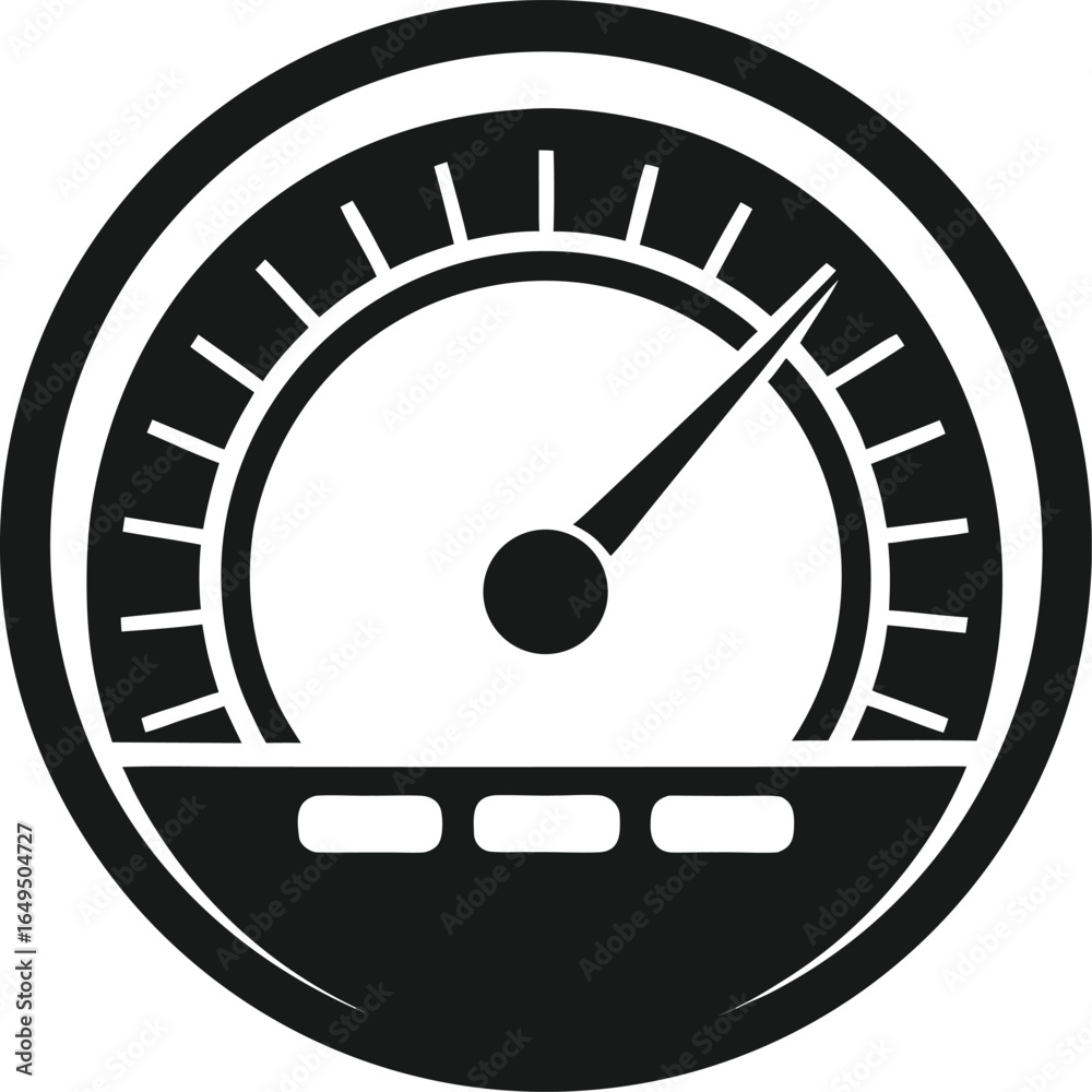 High Quality Black Car Gauge Vector. High Quality Black Car Gauge Vector.