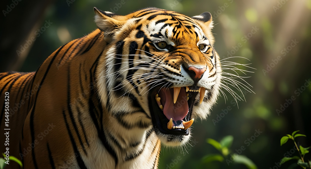 Fototapeta premium portrait of a bengal tiger