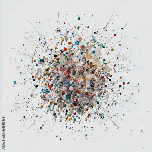 sharp focused microplastics