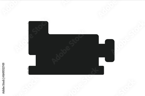 Classic Anvil Outline for Metalwork and Craftsmanship Design