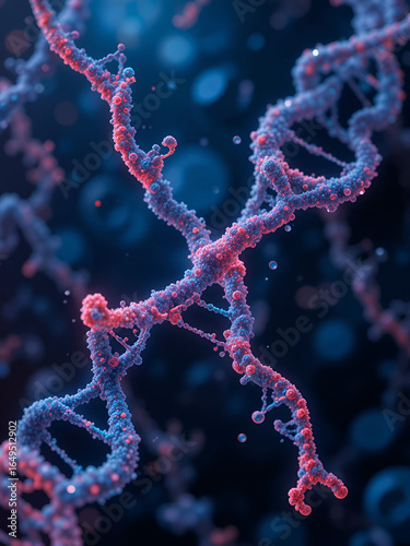 Inversion. Chromosomal mutations. Various genetic disorders. Alteration of chromosome structure. Vector used for scientific and medical education.