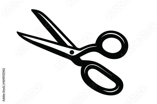 Illustration of a hand plane with wood shavings, rendered in a simple yet elegant graphic style, perfect for representing woodworking or craftsmanship