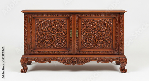 antique wooden cabinet