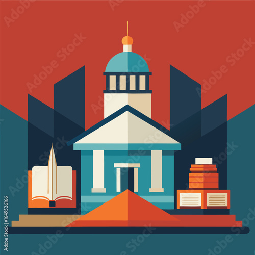 Architectural building regulations and guidelines illustration