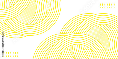 yellow pasta background, spaghetti abstract. modern eps 10