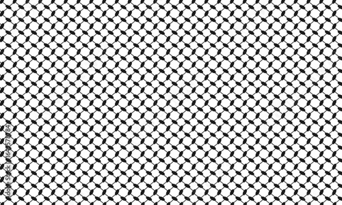 shemagh seamless pattern with oval shape, vector illustration background