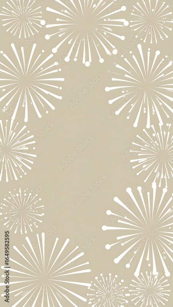 Beige Background with White Radial Burst Pattern for Invitations and Decor Art Beige Background with White Radial Burst Pattern for Invitations and Decor Art