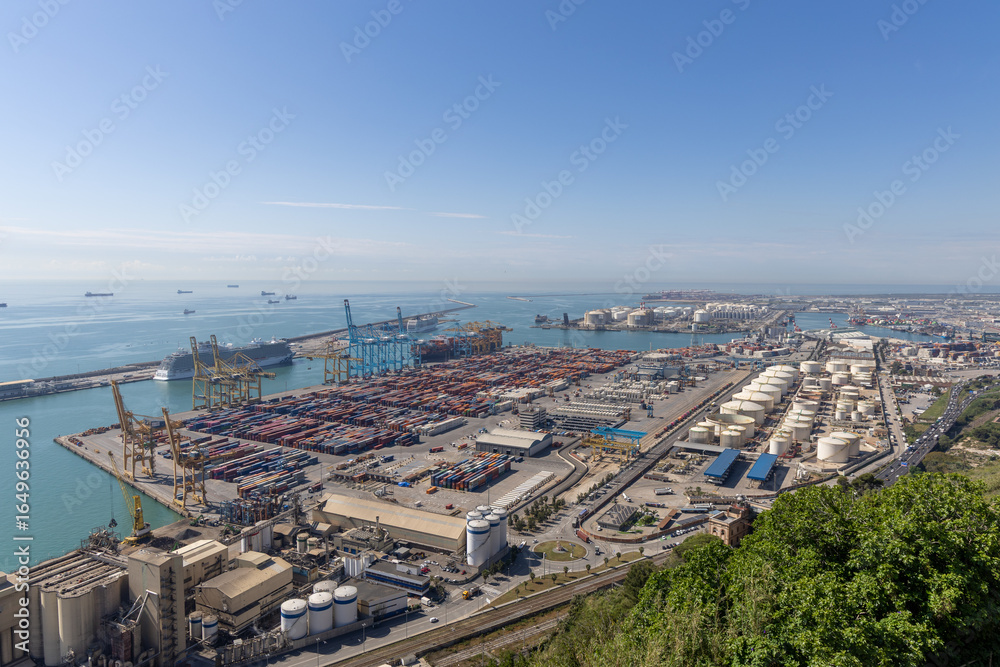 Obraz premium Port of Barcelona