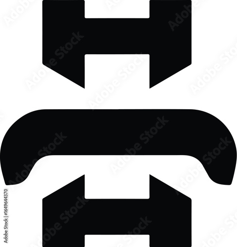 Wrench and Bolt Icon Simple Mechanic Symbol.