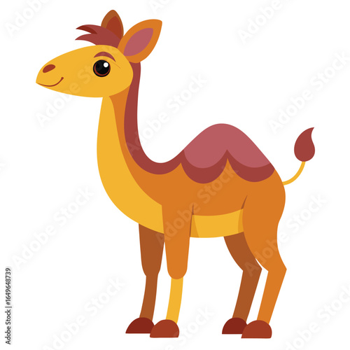 Camels sideways illustrations 