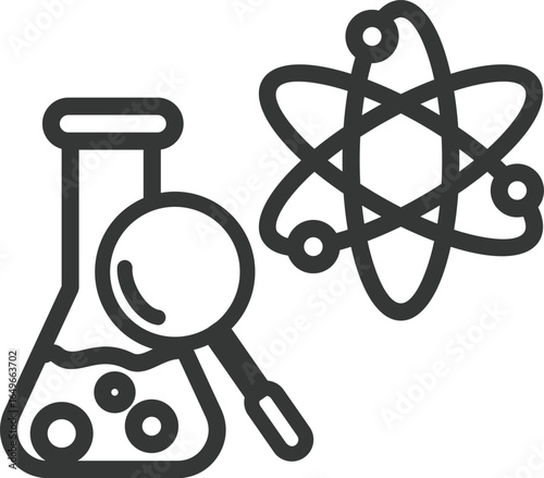 Science vector icon illustration concept