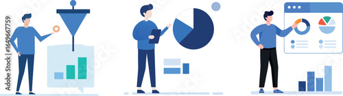 Team visualizes complex data connections on whiteboard for project strategy