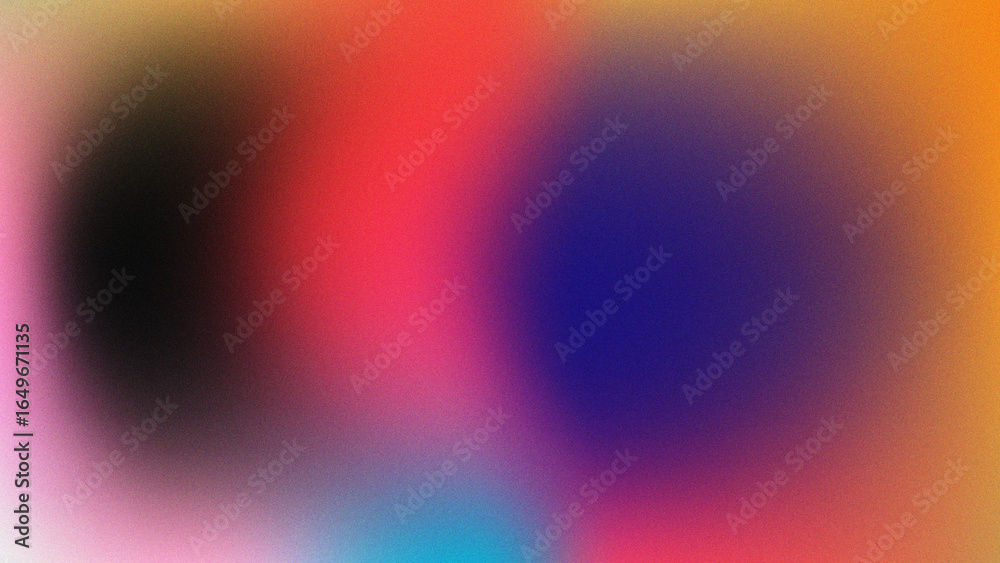 Obraz premium Abstract Colorful Gradient Background with Subtle Noise Texture Effect