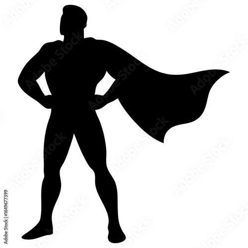 super hero icon vector