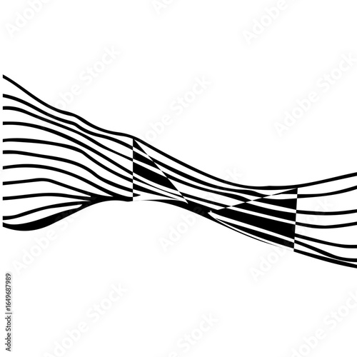 modern line art