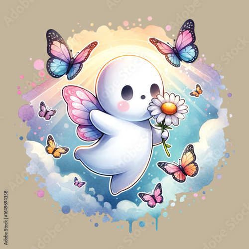 Cute Ghost Clipart