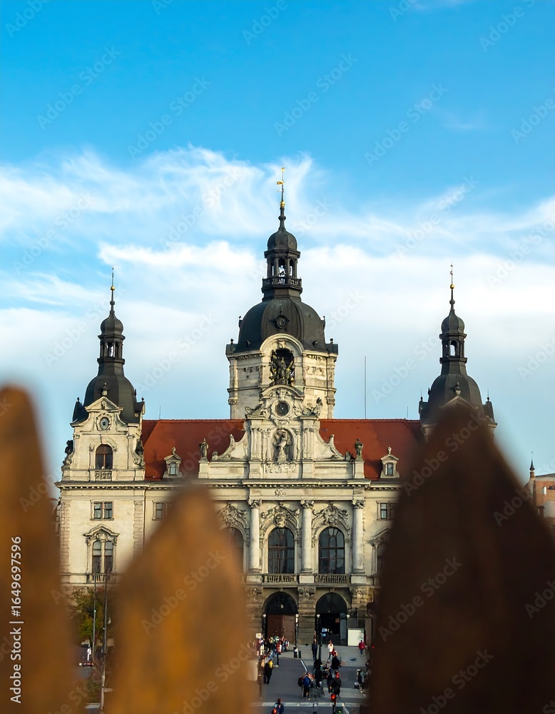Obraz premium Historic building, city square