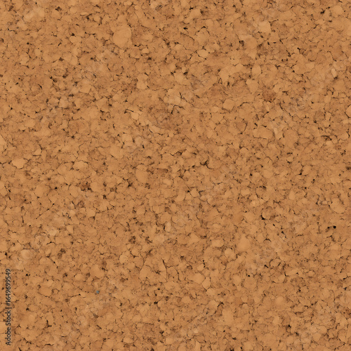 Textured Cork Surface: Detailed macro shot of a cork board showcasing its intricate, natural texture and warm, earthy tones. Perfect for backgrounds, designs, or conveying organic feel.