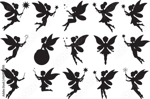 Magical Fairy Silhouettes Collection