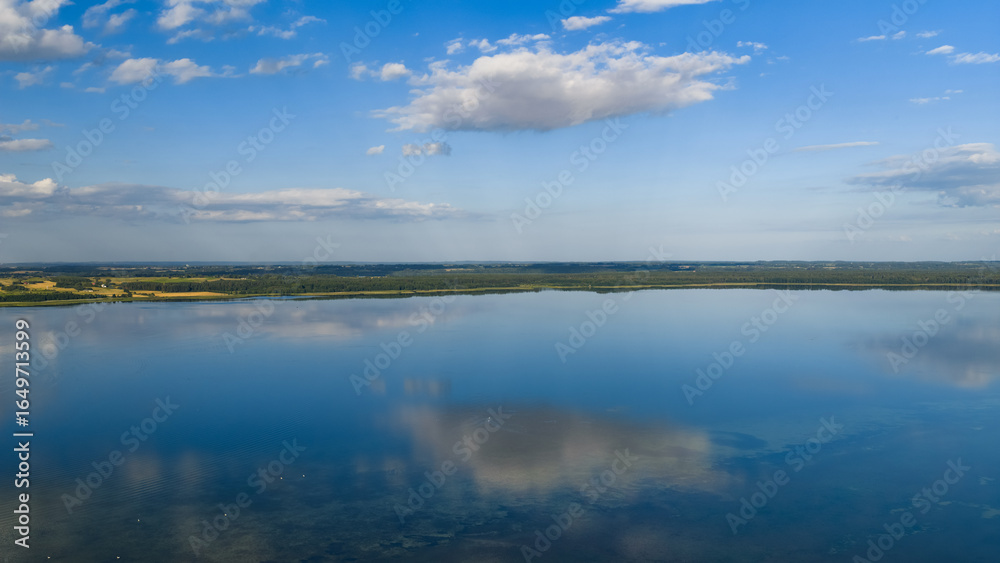 Lake Metelys in Lithuania in summer Lake Metelys in Lithuania in summer