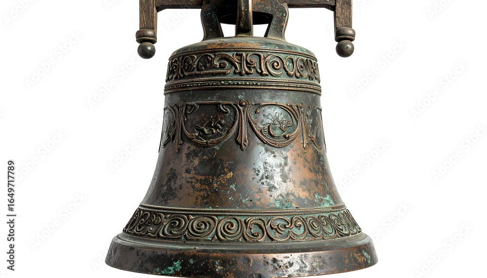 Fototapeta premium Ornate antique bell