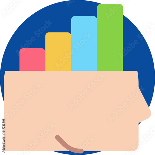 personal growth  icon for Self improvement, business, website, application, printing, document, poster design, etc
