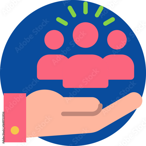 leaderships icon for Self improvement, business, website, application, printing, document, poster design, etc