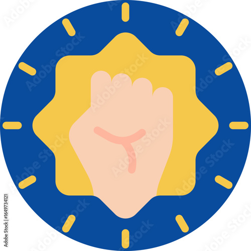 courage  icon for Self improvement, business, website, application, printing, document, poster design, etc