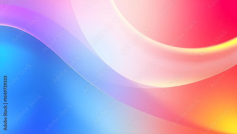 Vibrant abstract background with smooth, flowing waves and colorful gradients of blue, pink, and red. Vibrant abstract background with smooth, flowing waves and colorful gradients of blue, pink, and red.