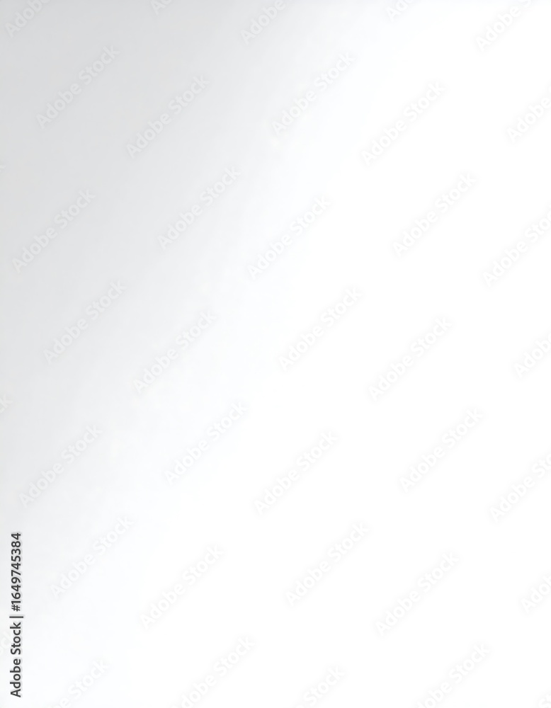 Obraz premium Blank, plain, white background with subtle gradient