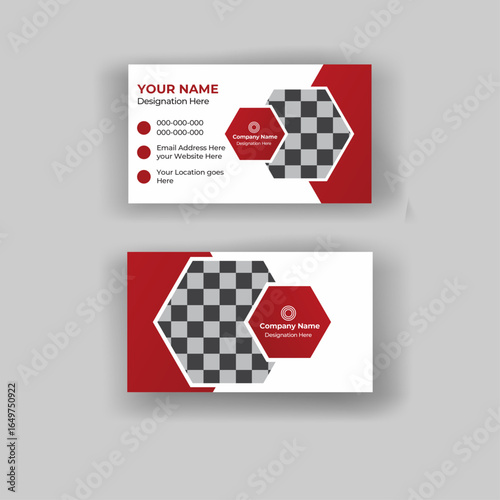 Modern and Creative Business Card Design For Your Business.