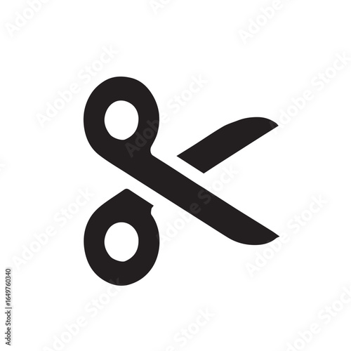 Hair scissors icon