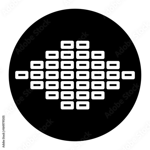 illustration of sound wave icon

