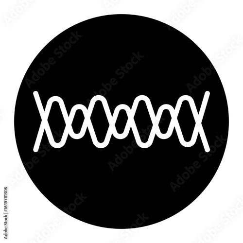 illustration of sound wave icon
