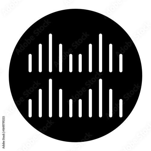 illustration of sound wave icon

