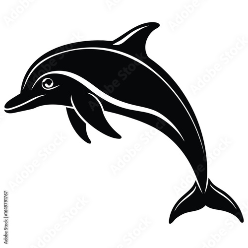Bottlenose Dolphin Silhouette