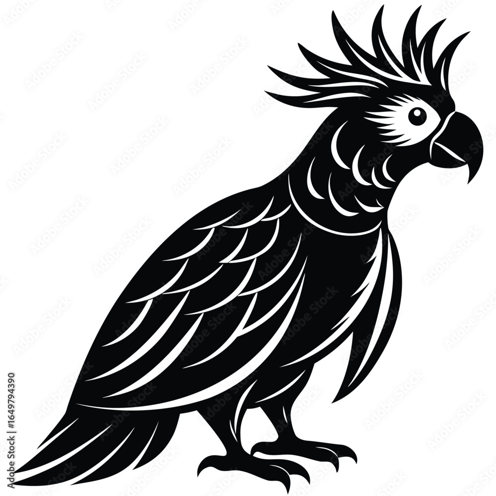 Fototapeta premium Cockatoo Silhouette
